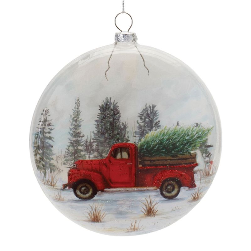 Truck Disc Ornament